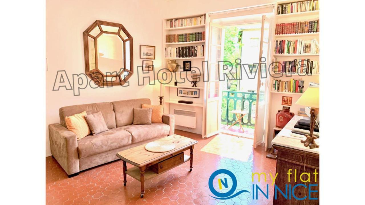 Aparthotel Riviera - Balcon Honore 1 - Old Town - 5 Mn Promenade Des Anglais Et Plage - Charme Absolu - Appartement 2 Pieces Avec Balcon Ac - Vue Mer Et Ville Nisa Exterior foto