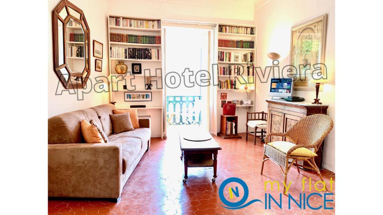 Aparthotel Riviera - Balcon Honore 1 - Old Town - 5 Mn Promenade Des Anglais Et Plage - Charme Absolu - Appartement 2 Pieces Avec Balcon Ac - Vue Mer Et Ville Nisa Exterior foto